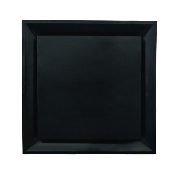 10In Blk Celing Diffuser Plaque R6 Insulated
